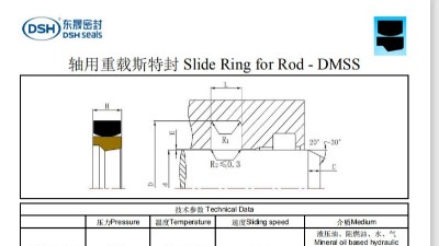 新版轴用重载斯特封密封圈规格尺寸表