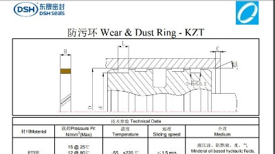 防污环KZT规格尺寸表