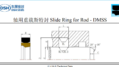 轴用重载斯特封密封圈规格尺寸表