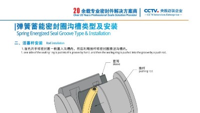 密封圈沟槽类型及安装4