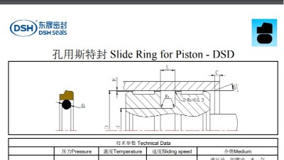 孔用斯特封规格尺寸表