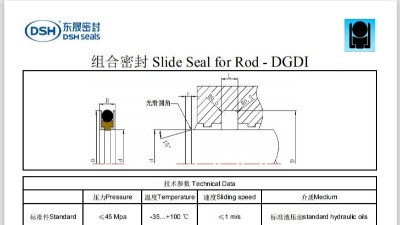 新版组合密封圈规格尺寸表