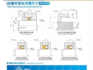 活塞杆密封沟槽尺寸