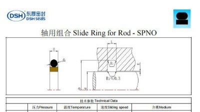 新版轴用组合密封圈SPNO规格尺寸表